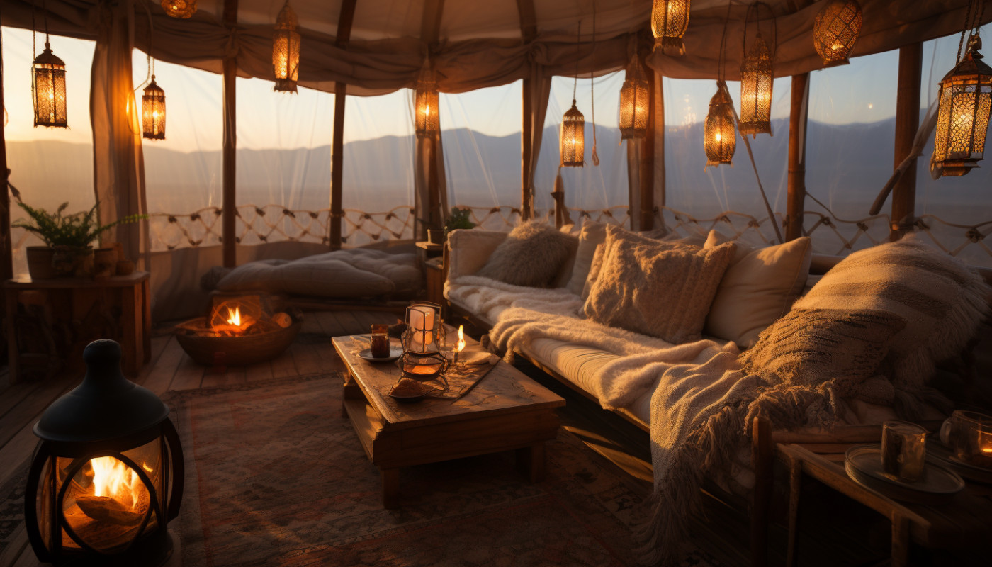 El encanto de dormir en una yurta en Mongolia